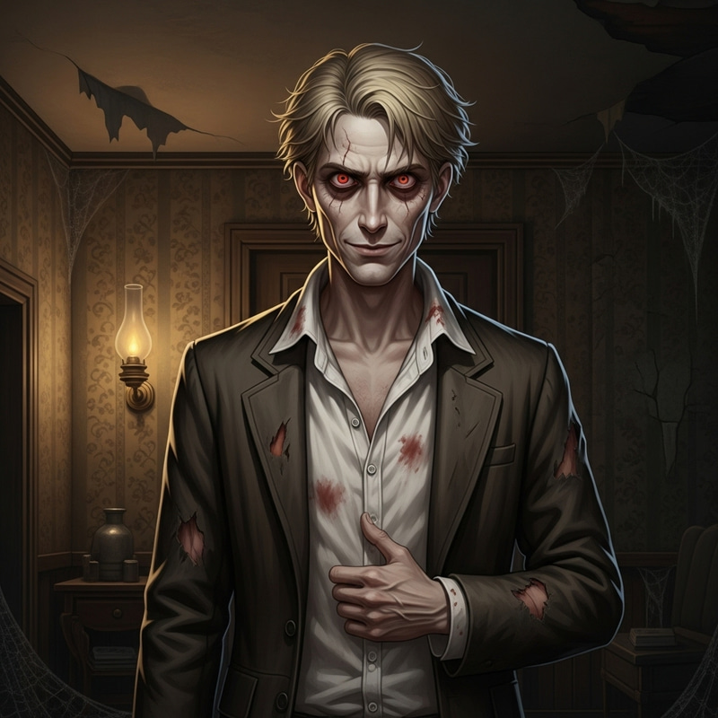 Blonde Malkavian Vampire Character | Vampire: The Masquerade Blonde Malkavian Vampire Character | Vampire: The Masquerade