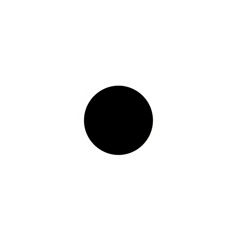 Stylish Minimalistic Black Dot Artwork Stylish Minimalistic Black Dot Artwork