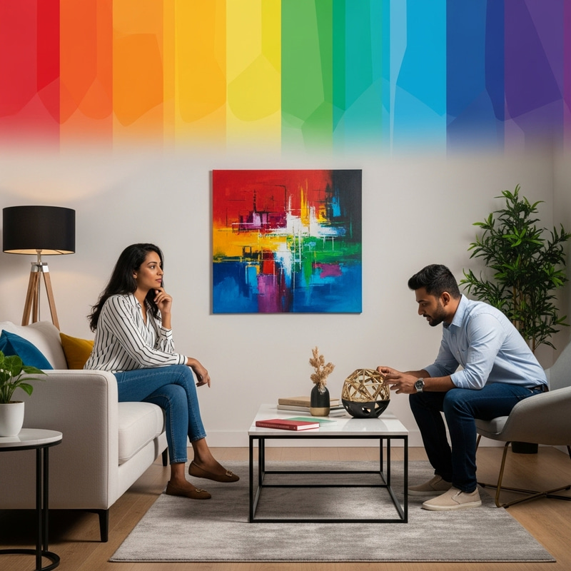 Color and Human Response in Interior Design | Inspiring Modern Room Setting