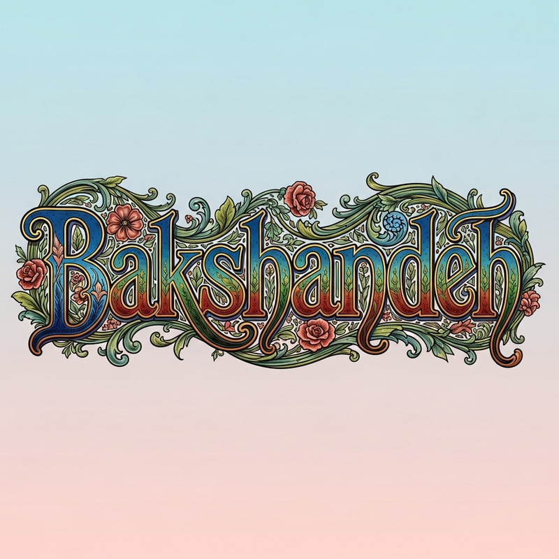 Bakshandeh Word Art in Classic Style Bakshandeh Word Art in Classic Style