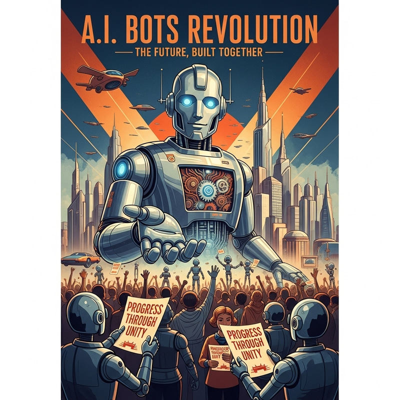A.I. Bots Revolution: Innovative Technology, Modern Design A.I. Bots Revolution: Innovative Technology, Modern Design