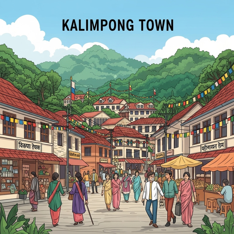 Explore the Charm of Kalimpong Town, West Bengal Explore the Charm of Kalimpong Town, West Bengal