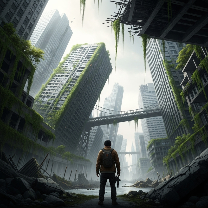 Decaying Cityscape in Ruins: Dystopian Photography Narrative Decaying Cityscape in Ruins: Dystopian Photography Narrative