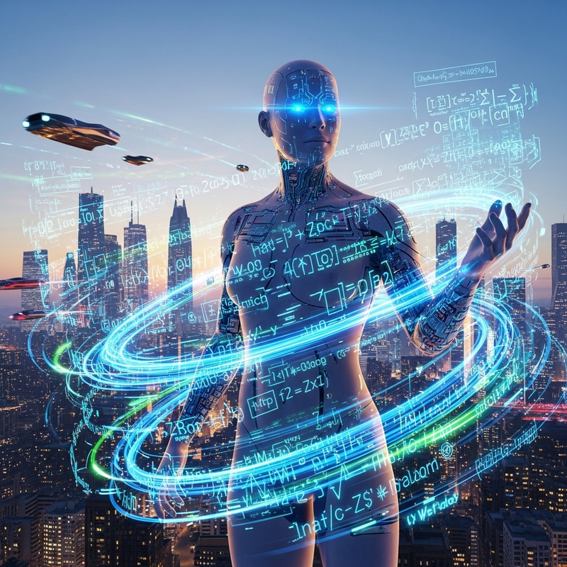 AI Persona Human Representation: Futuristic Visual Intelligence