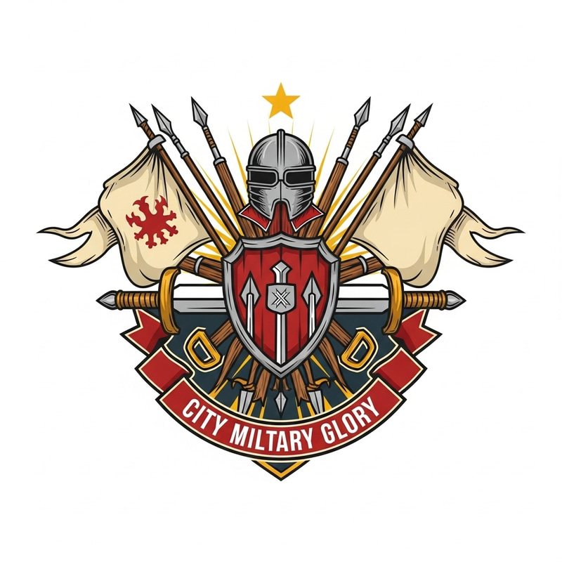 Emblem of Military Glory City Design