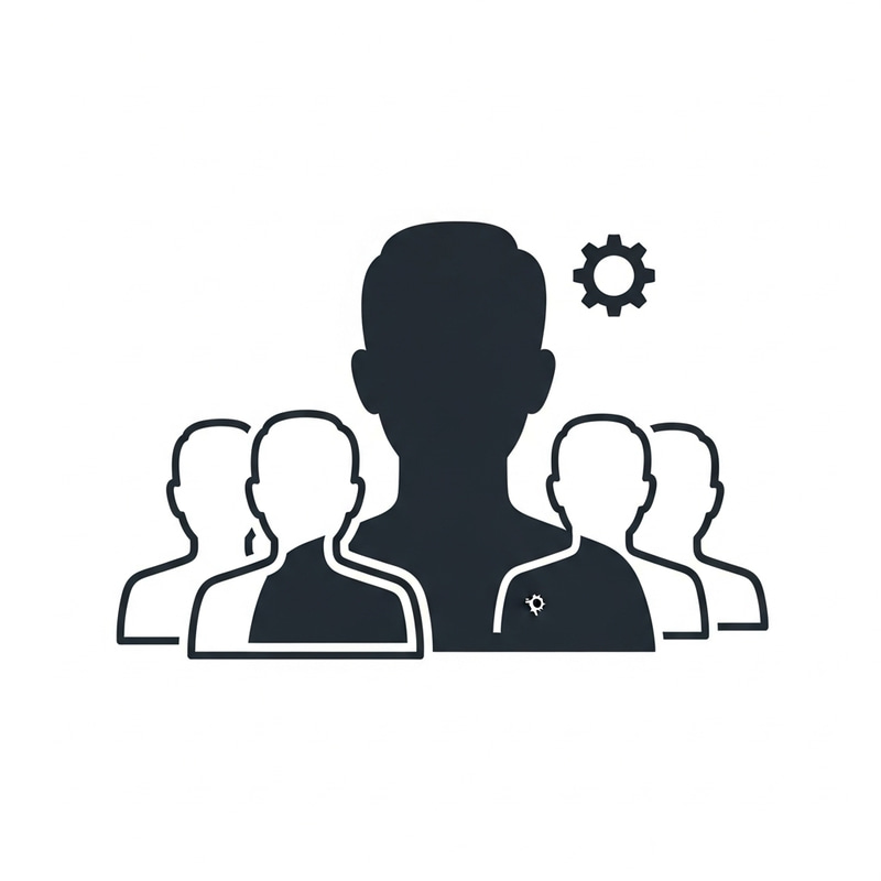 User Management Icon Without Background