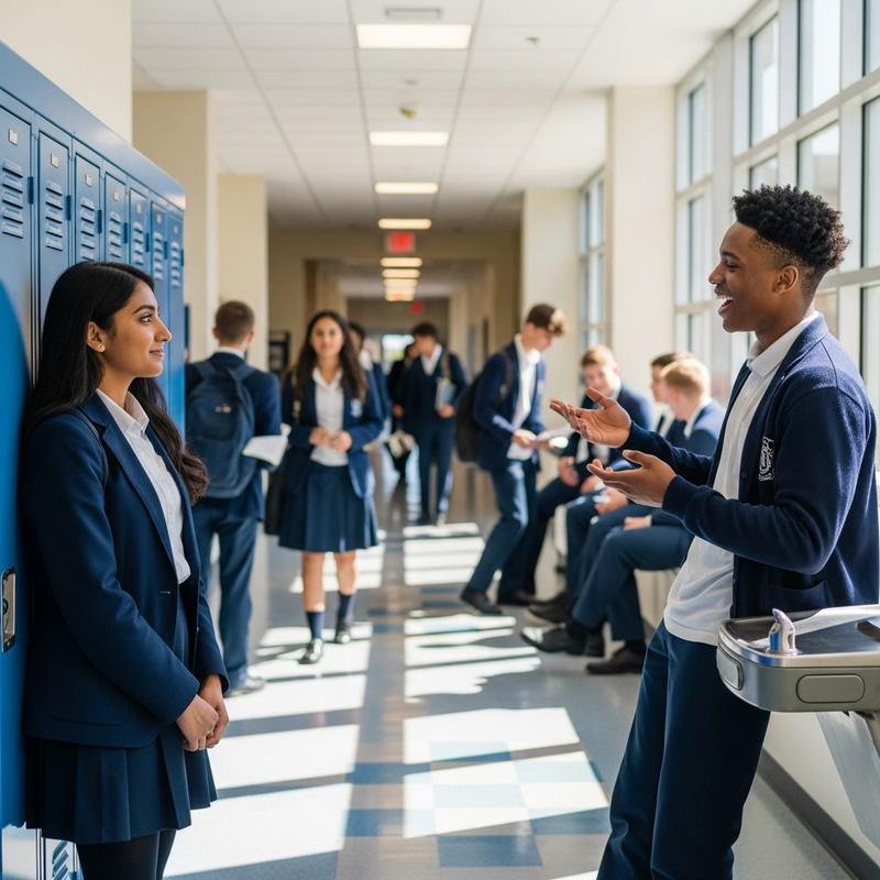 High School Unrequited Love: Female Student in One-sided Crush on Male Student High School Unrequited Love: Female Student in One-sided Crush on Male Student