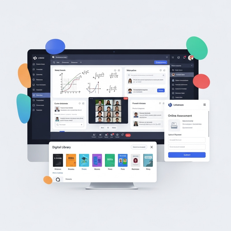 Interactive Virtual Learning Environment for Distance Education