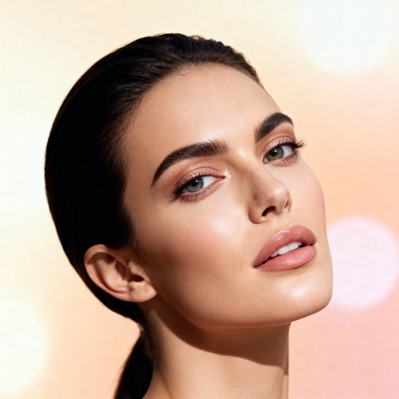 Elegant High-Resolution Model Headshot Elegant High-Resolution Model Headshot