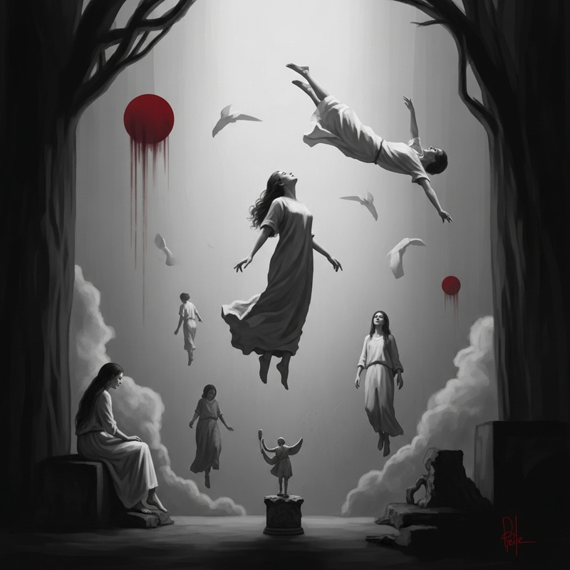 Enigmatic Dreamscape: Salvador Dali-inspired Surrealist Imagery