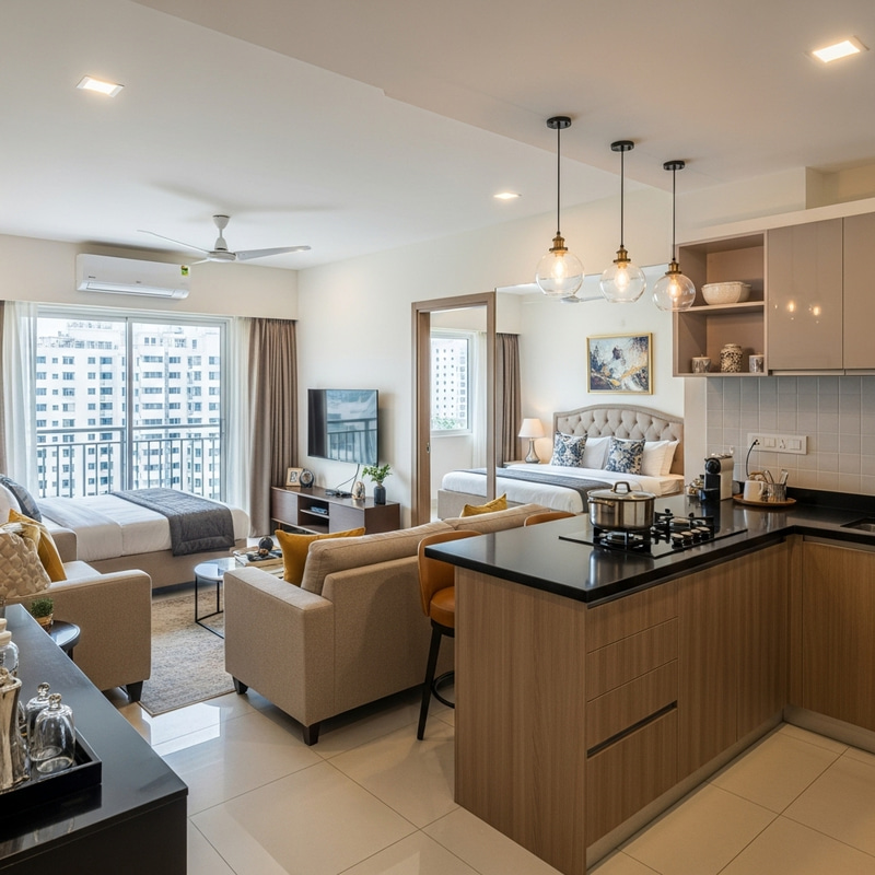 Luxurious 2BHK Flat in Vile Parle East | Modern Design & Spacious Rooms Luxurious 2BHK Flat in Vile Parle East | Modern Design & Spacious Rooms