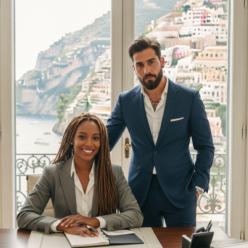 Powerful Business Partnership in Opulent Italian Villa | Amalfi Coast
