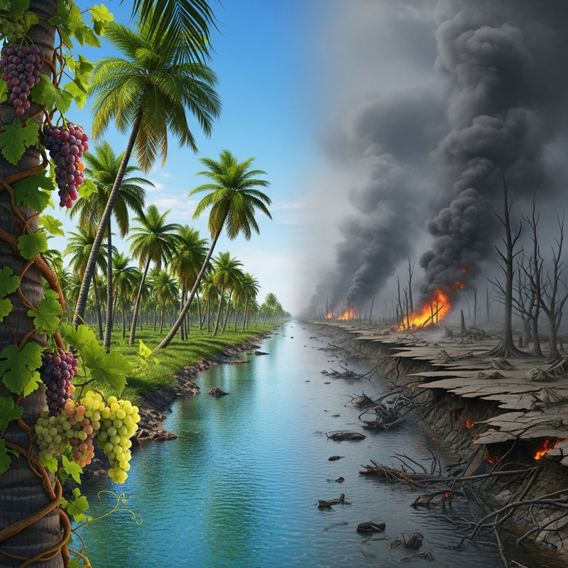 Paradise Lost: Palm Trees & Burned Rivers Paradise Lost: Palm Trees & Burned Rivers
