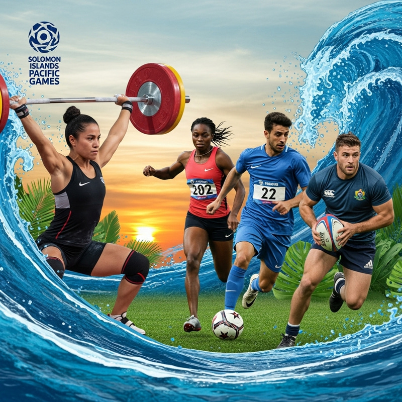 Dynamic Sports Portrait at Solomon Islands 2023 Pacific Games Dynamic Sports Portrait at Solomon Islands 2023 Pacific Games