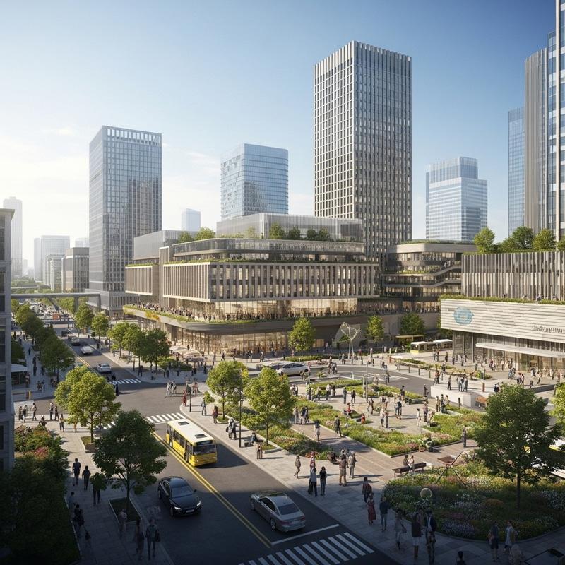 Flourishing Future Country: Industry, Technology, No Problems Flourishing Future Country: Industry, Technology, No Problems