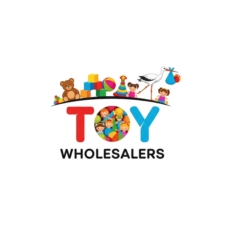 Colorful Children's Toy Wholesalers Logo Design Colorful Children's Toy Wholesalers Logo Design