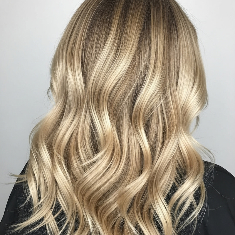 Blonde Hair Styling | Flowy Waves for Instagram
