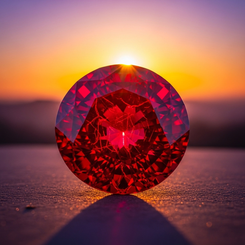Serene Sunrise Ruby: A Mesmerizing Gem