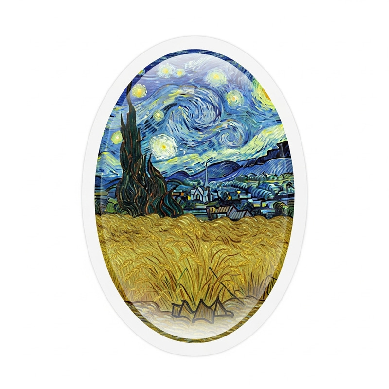 Vincent Van Gogh Sticker Design | Classic Painting Vincent Van Gogh Sticker Design | Classic Painting