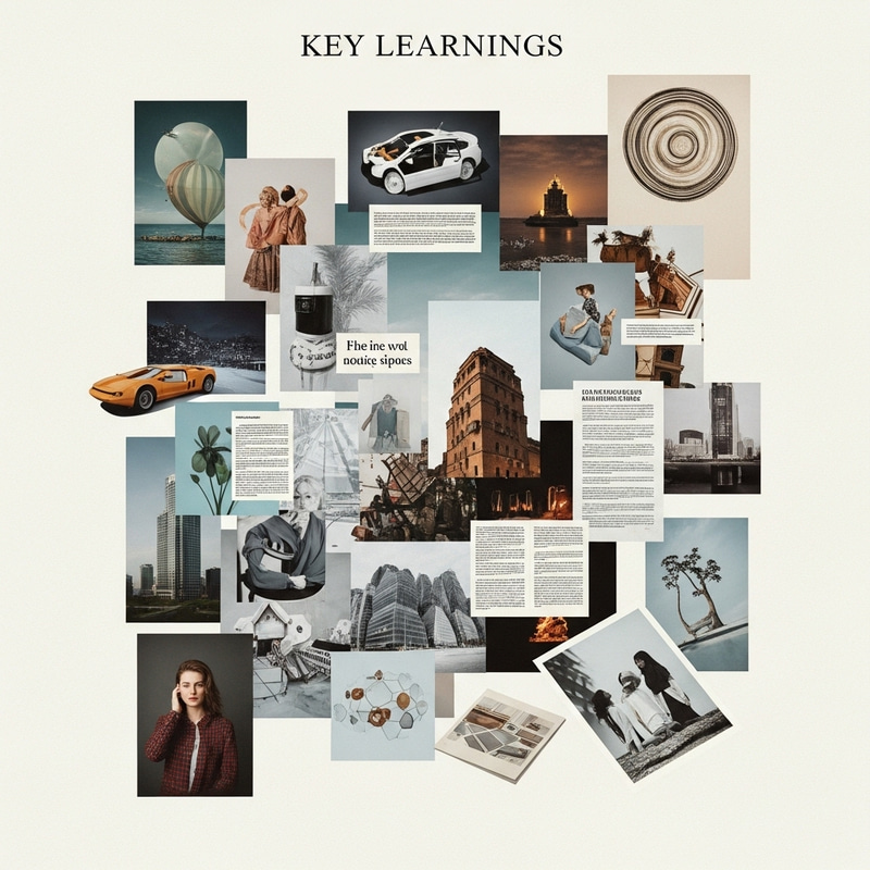 Innovative Digital Collage: Showcasing Group Discussion Insights