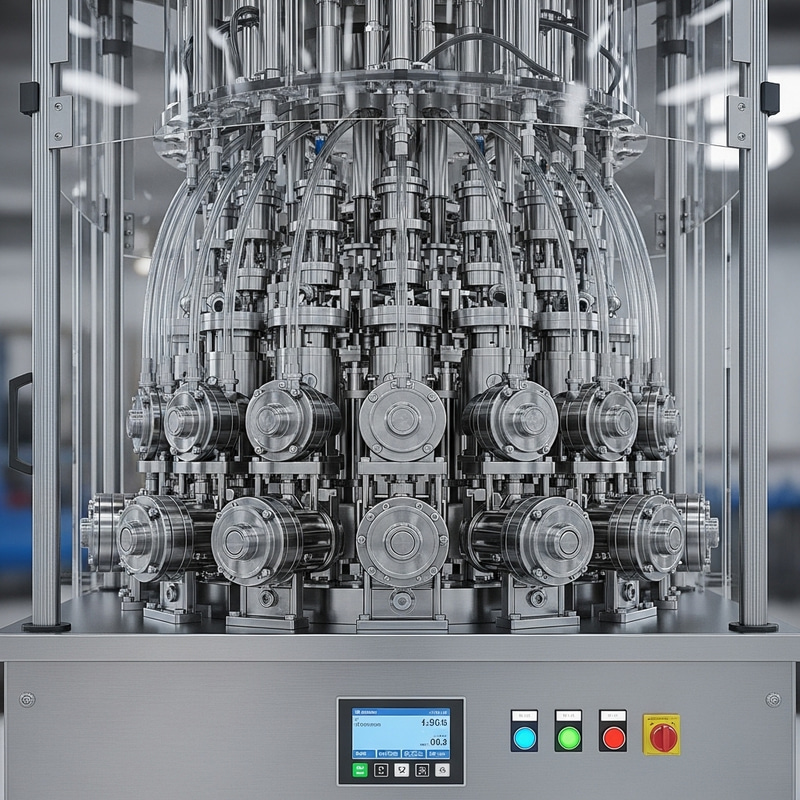 Rotary Pump Filling Machine - Precision Engineering