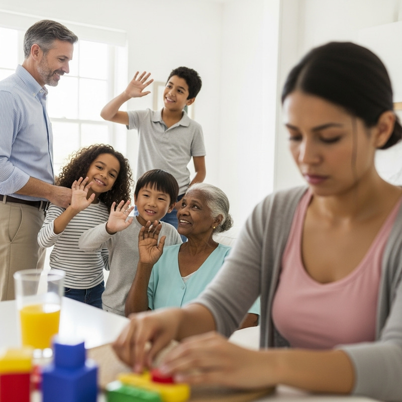 Heartwarming Family Farewell & Jennifer's Selfless Care Moment