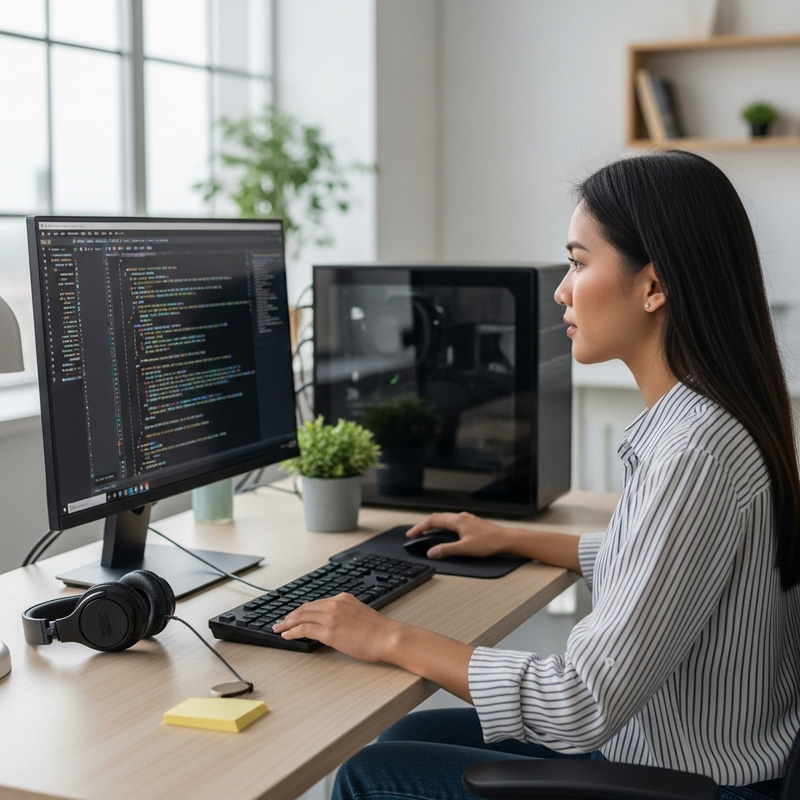 Expert Filipina E-Commerce Developer at Work Expert Filipina E-Commerce Developer at Work