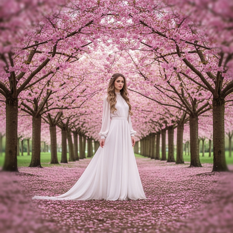 Ethereal Cherry Blossom Dream | Impressionist Nature Art Ethereal Cherry Blossom Dream | Impressionist Nature Art