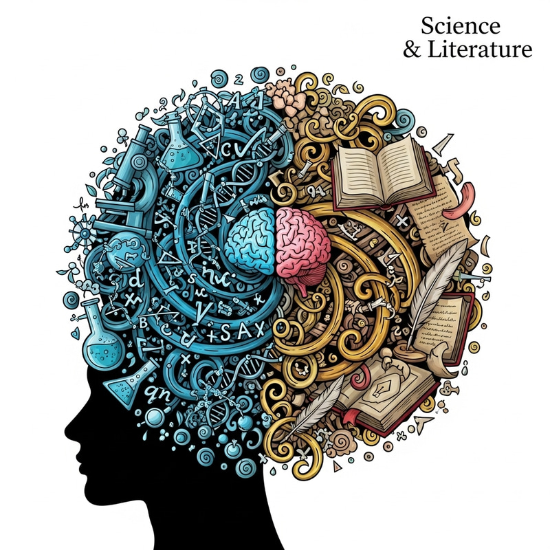 Harmony of Science and Literature: Enriching Human Understanding