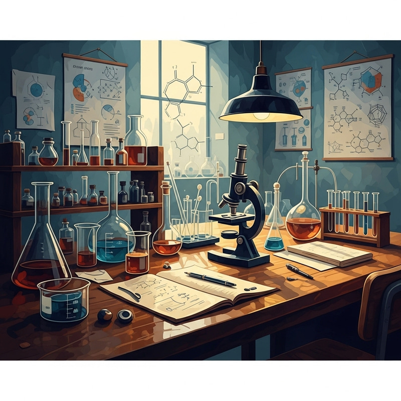 Abstract Realism in Analytical Chemistry Art
