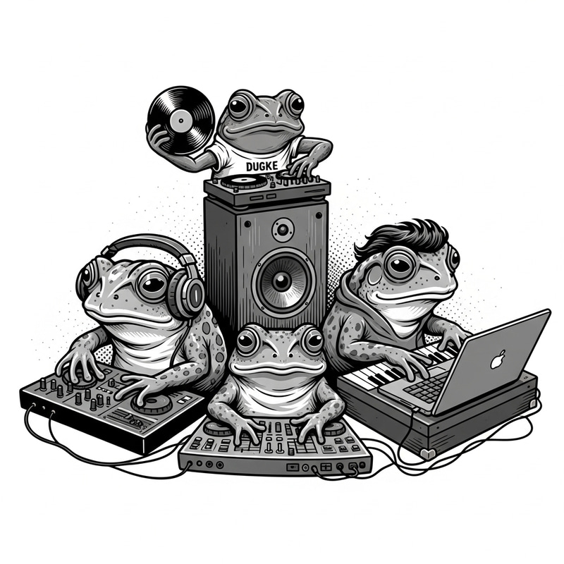 3 Toad Dubsteppers | Musical Toads Spinning Dubstep Beats 3 Toad Dubsteppers | Musical Toads Spinning Dubstep Beats