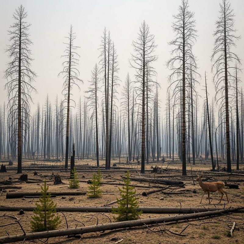 Resilience of Yellowstone Post-Fire Scene Resilience of Yellowstone Post-Fire Scene