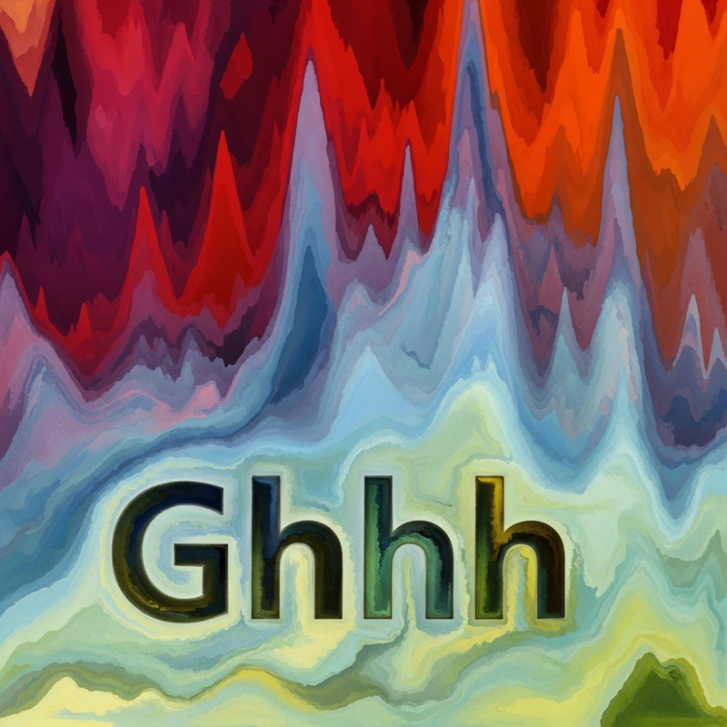 Abstract Sound-inspired 'Ghhh' Artwork Abstract Sound-inspired 'Ghhh' Artwork