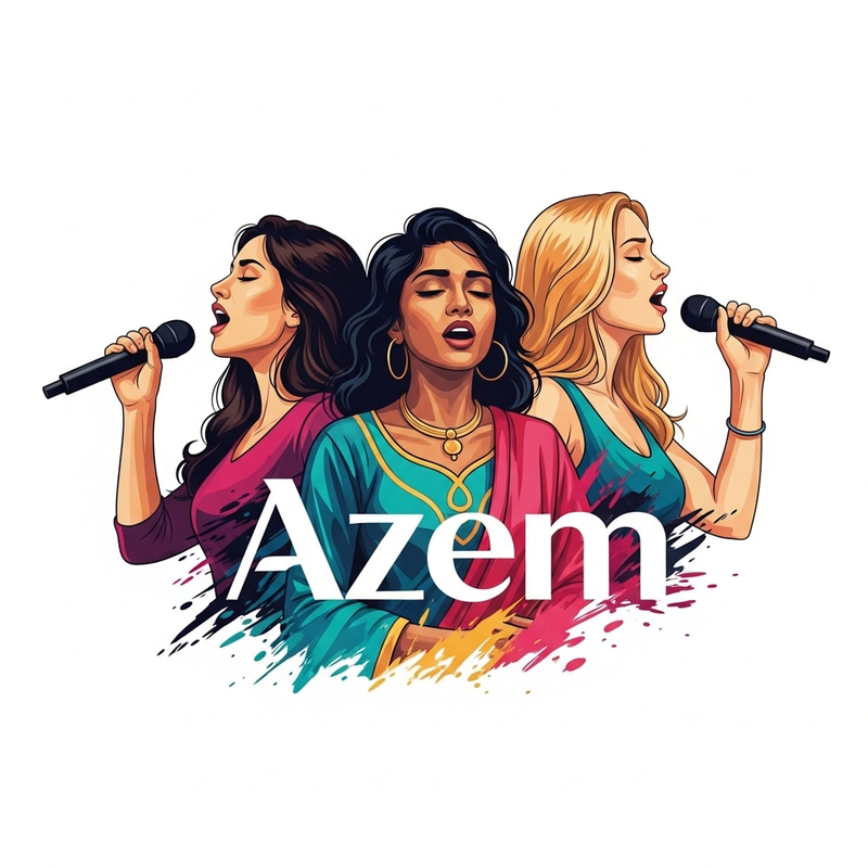 Logo Design for Azem Singers Group