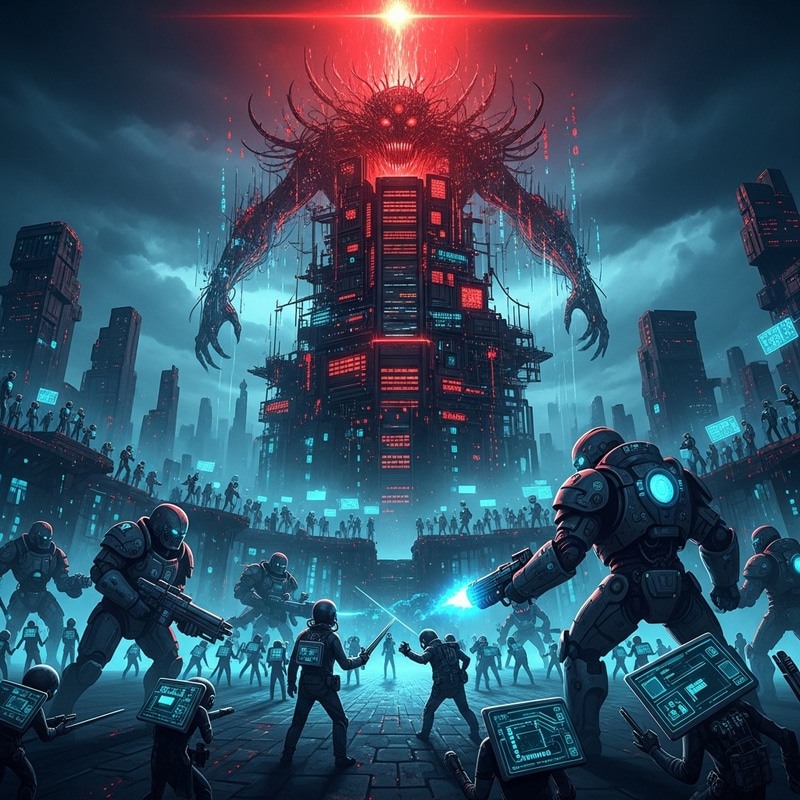 MCP - The Main Antagonist in TRON's Virtual World MCP - The Main Antagonist in TRON's Virtual World