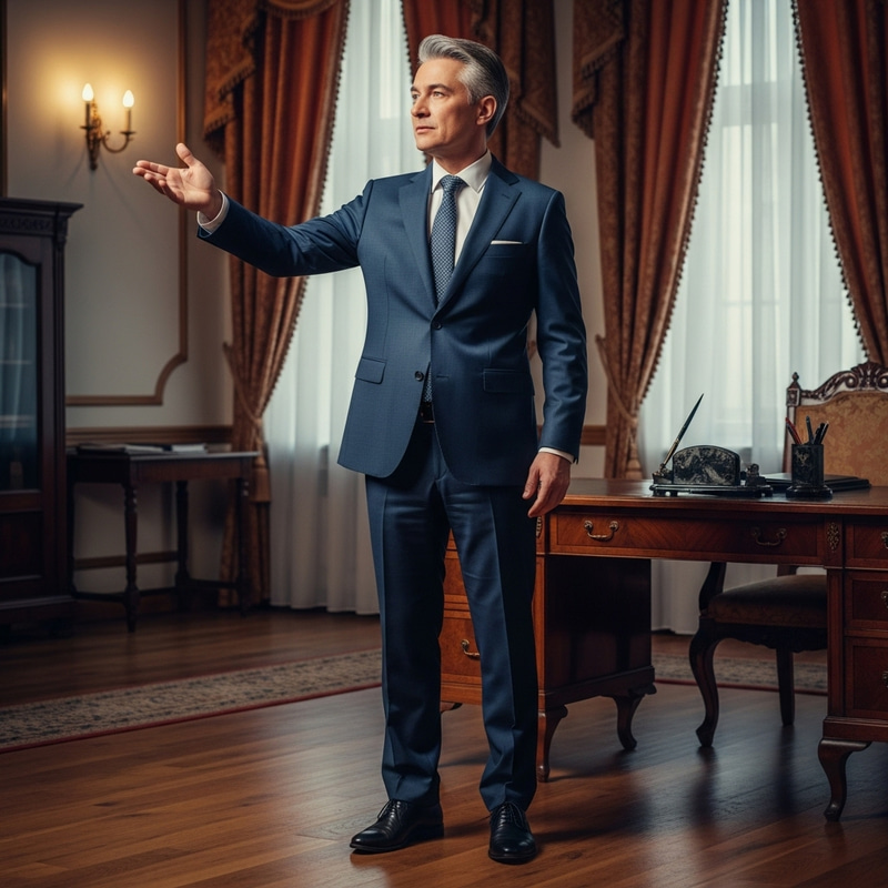 Inspiring Leader at Speech Event Inspiring Leader at Speech Event