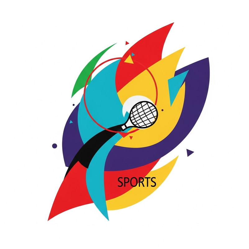 Abstract Soul of Sports - Energetic Art Designs