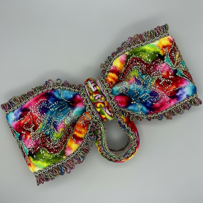 Vivid Kitschy Ribbon | Lush Colorful Design