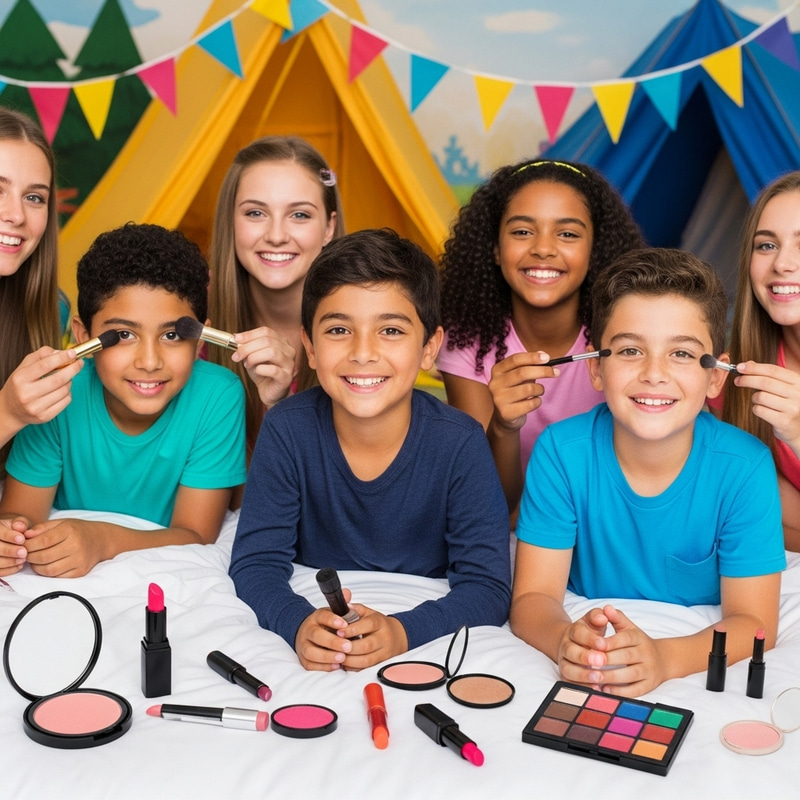 Boys Slumber Party Turns Glam Camp Experience Boys Slumber Party Turns Glam Camp Experience