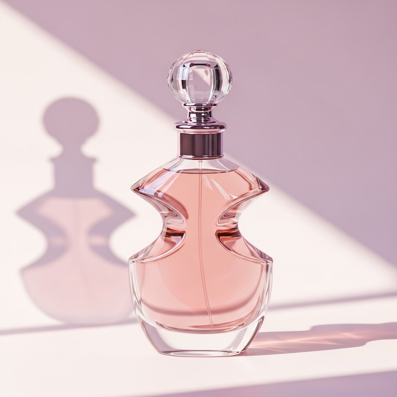 Feminine and Unique Perfume Bottle Mockup Feminine and Unique Perfume Bottle Mockup