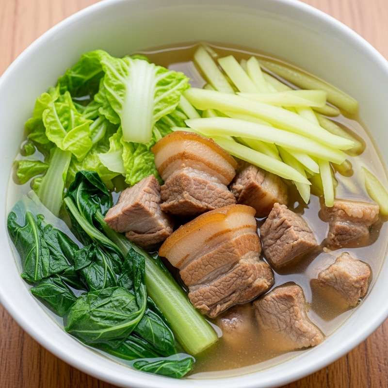 Authentic Pork Lauya Vunung - Slow-Cooked Pork Recipe with Ginger Authentic Pork Lauya Vunung - Slow-Cooked Pork Recipe with Ginger