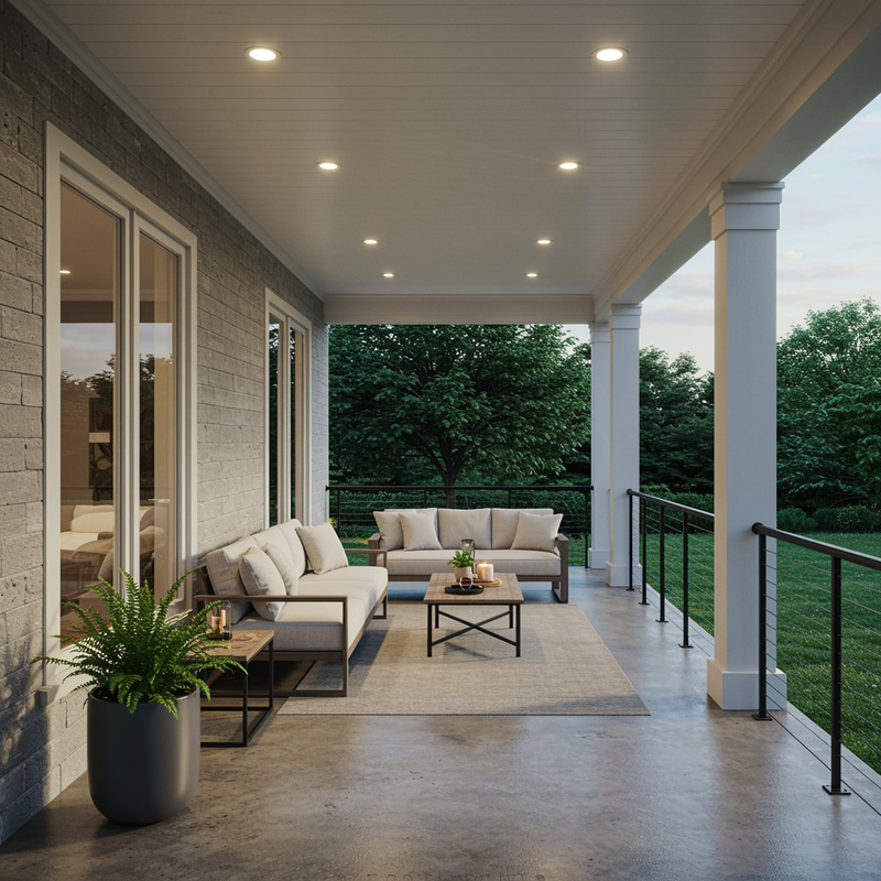 Modern Covered Porch Interior Design Ideas Modern Covered Porch Interior Design Ideas
