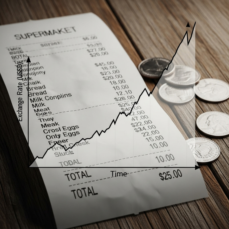 Rising Dollar Rate and Food Prices Impact