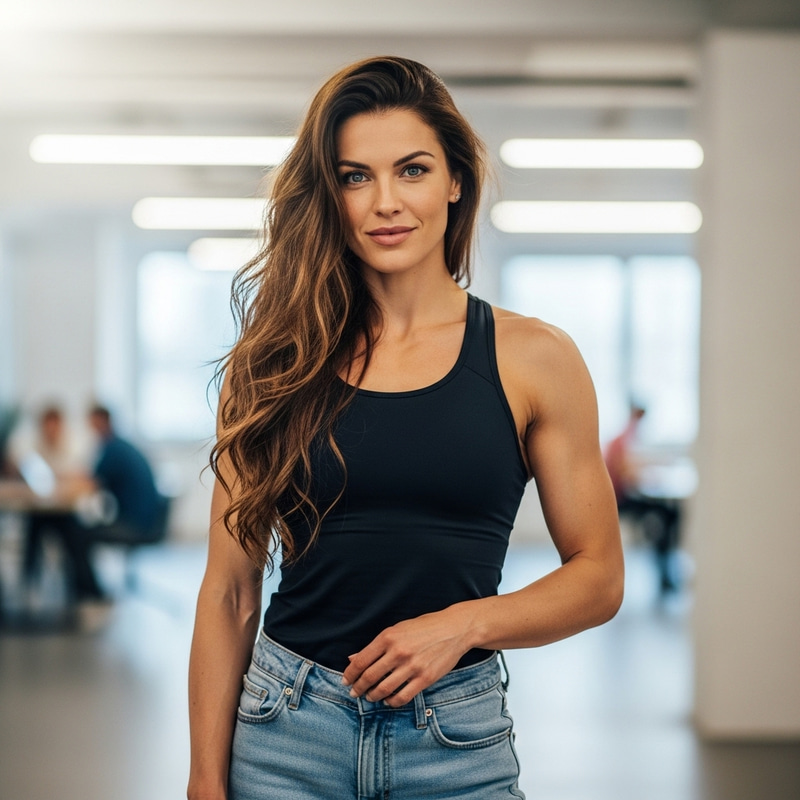 Julie Grabowska: Athletic Woman with Confidence Julie Grabowska: Athletic Woman with Confidence