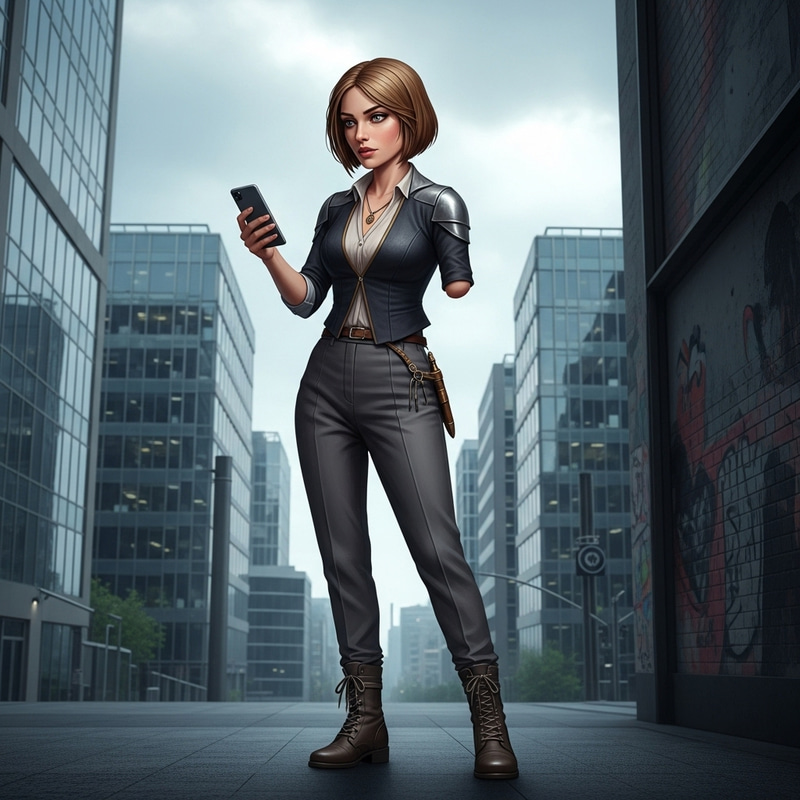 Modern Joan of Arc: A Photorealistic Interpretation Modern Joan of Arc: A Photorealistic Interpretation