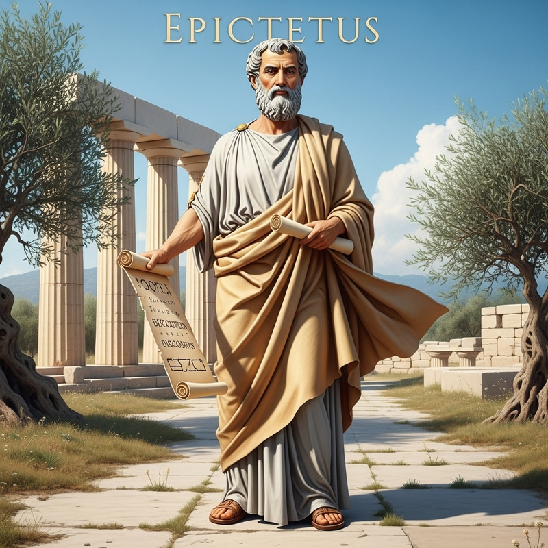 Majestic Epictetus | Classical Philosopher Portrait