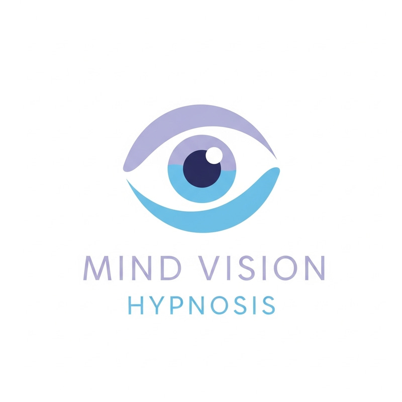 Eye Logo Design for Mind Vision Hypnosis | Tranquil Colors Eye Logo Design for Mind Vision Hypnosis | Tranquil Colors