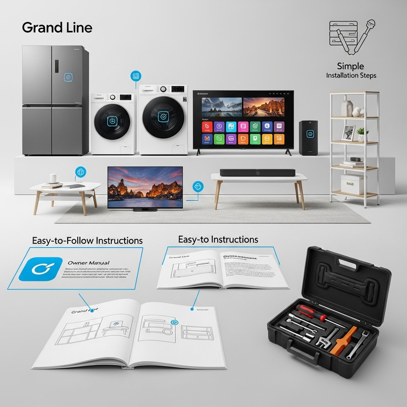 Easy Installation Grand Line Products Showcase