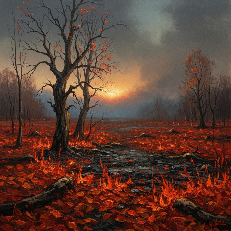 Golden Autumn Landscape Golden Autumn Landscape