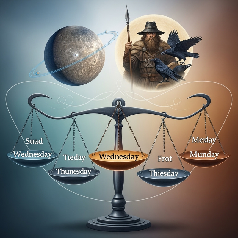 Wednesday - Symbolism and Imagery of the Middle Day Wednesday - Symbolism and Imagery of the Middle Day